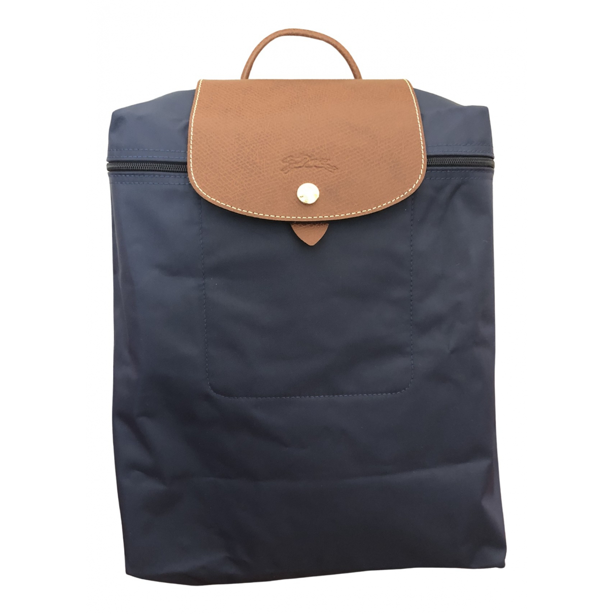 Pliage cloth backpack Longchamp Blue in 